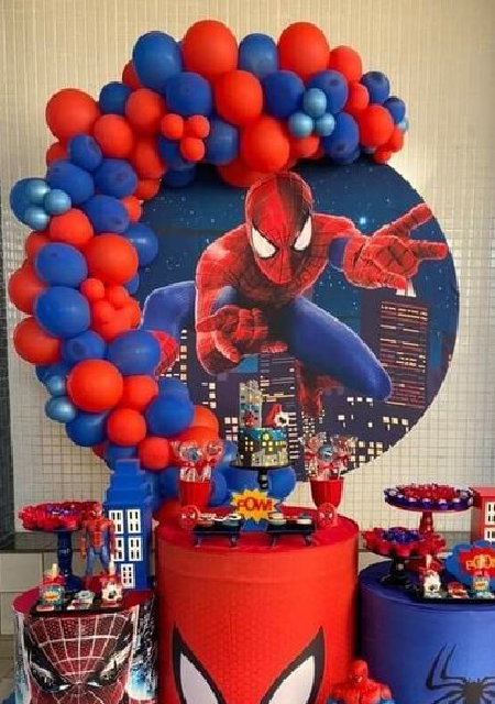 Decoração Festa Homem Aranha