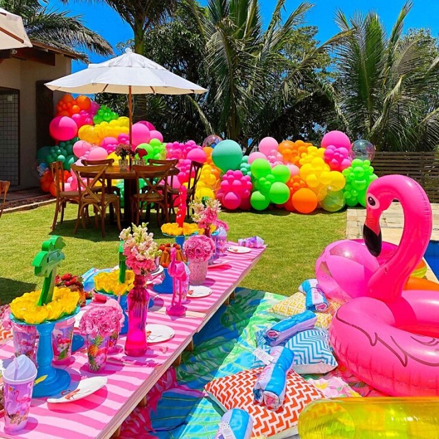 Pool party: decoração de festa na piscina, Decoração Infantil