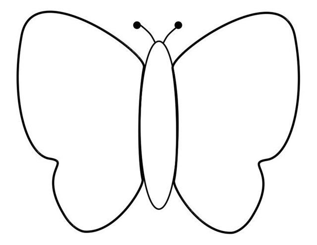 molde asas de borboleta