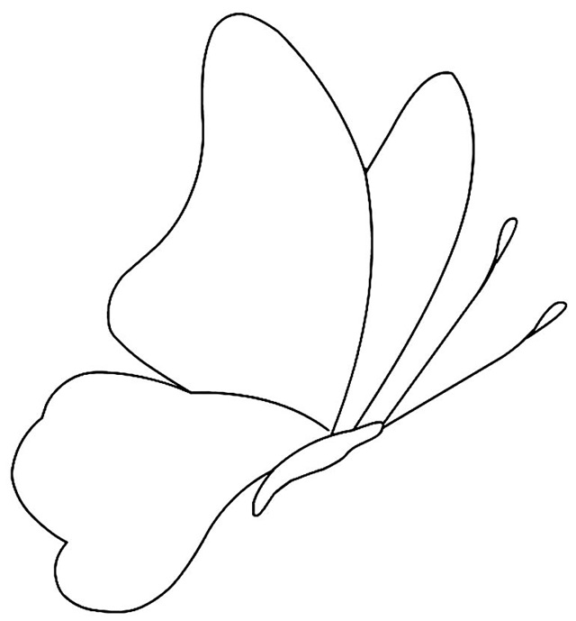 como desenhar borboleta