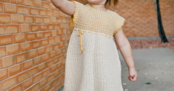 Vestido de Crochê Infantil: 6 Gráficos Grátis com Passo a Passo