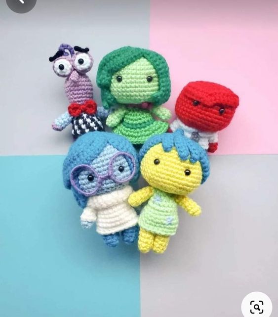 bonecos de amigurumi