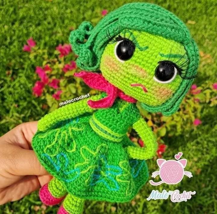 divertida mente amigurumi receita