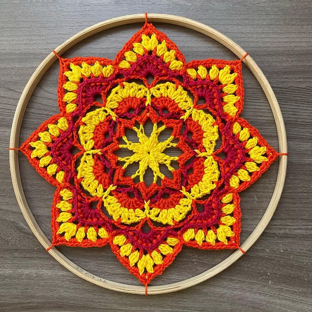 o que fazer com mandala de crochê