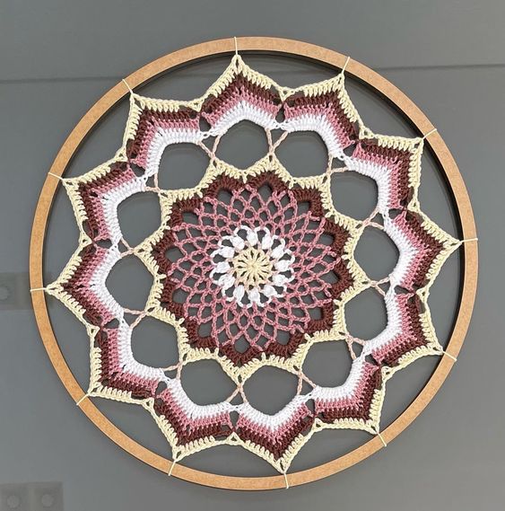 mandala de croche fácil