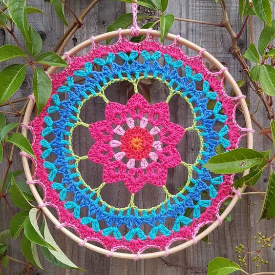 mandala em croche