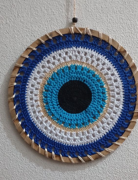 mandala de crochê fácil