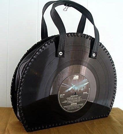 bolsa disco de vinil