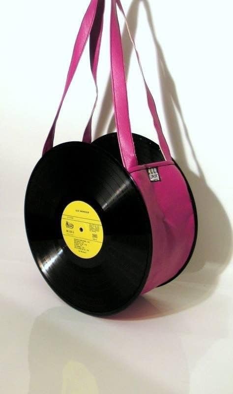 bolsa disco de vinil