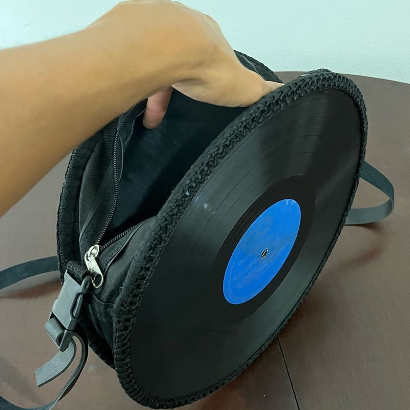 bolsa disco de vinil