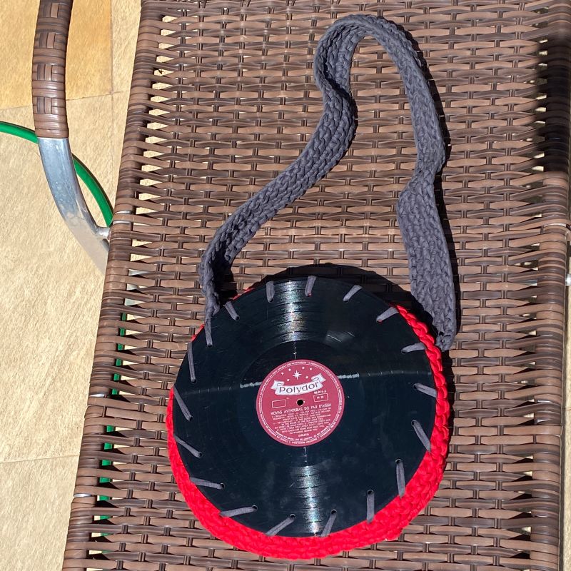 bolsa disco de vinil 