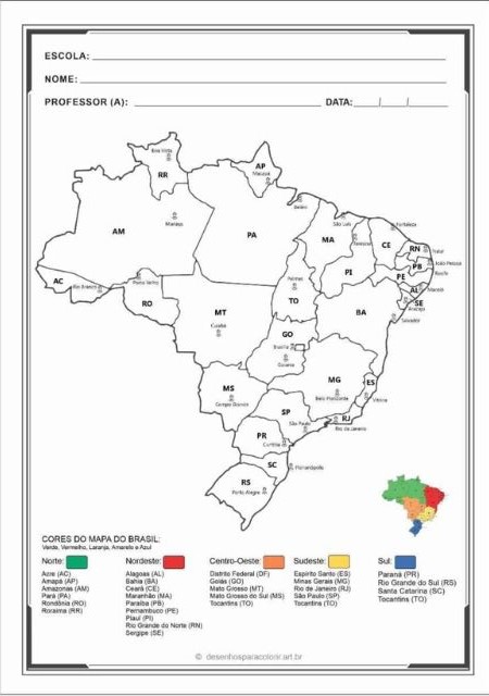 mapa do brasil