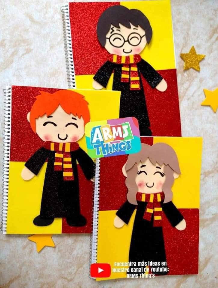 caderno harry potter