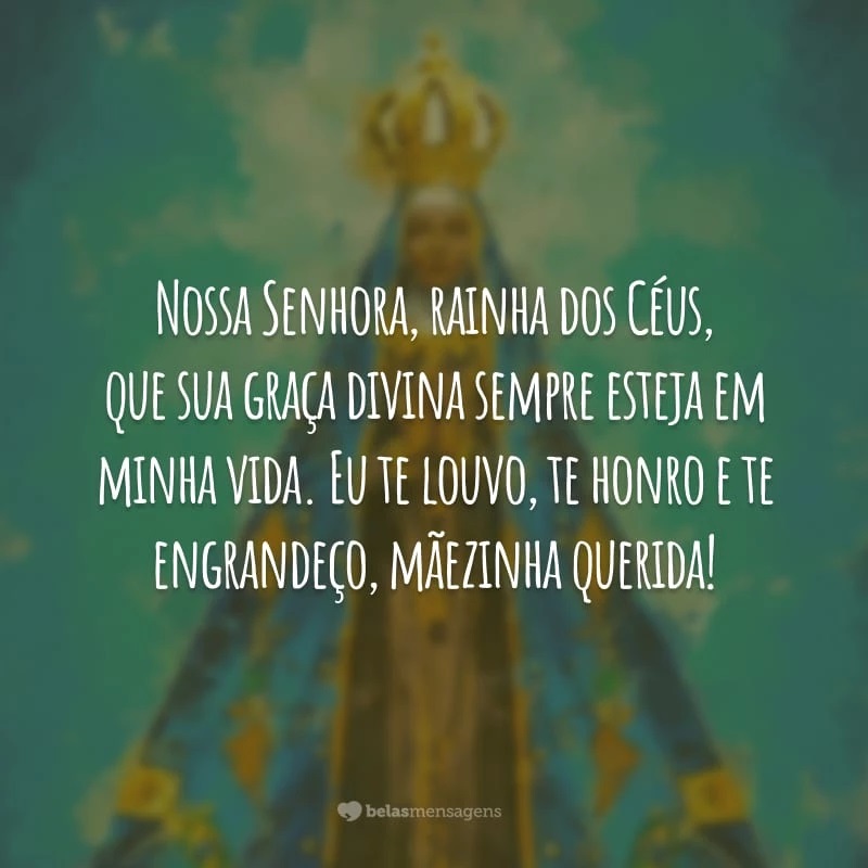 Frases de Nossa Senhora para status