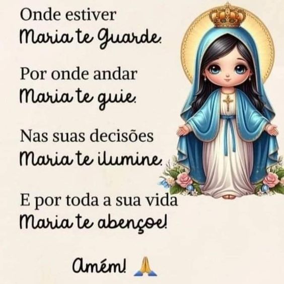 mensagem de agradecimento a nossa senhora