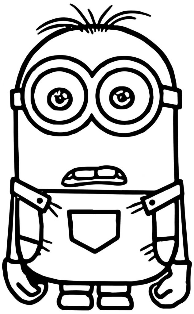 Minions para colorir e imprimir
