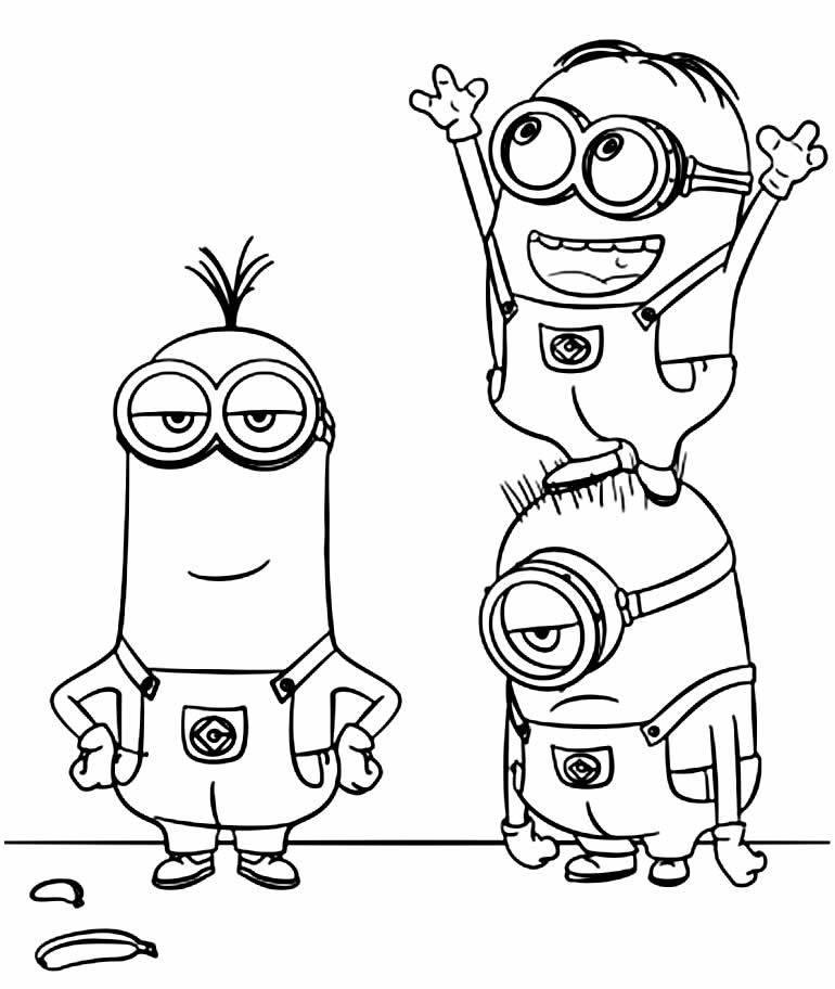 desenho dos minions