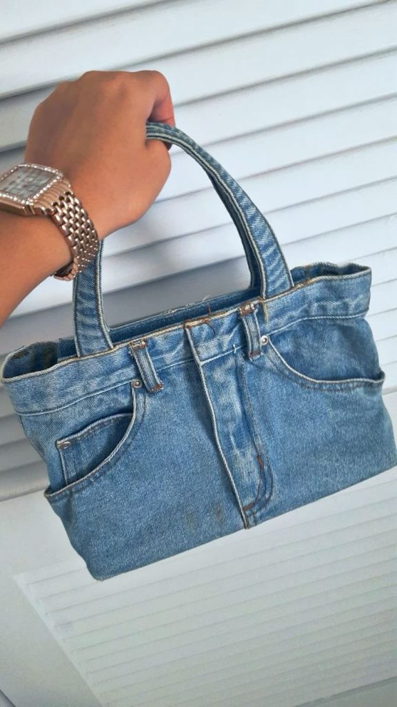 bolsa com calça jeans ideias