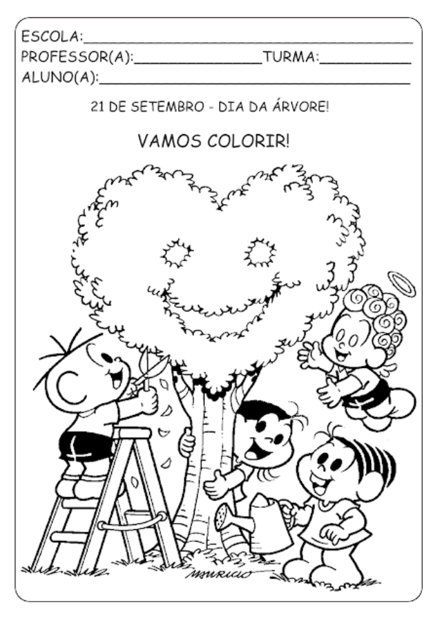 dia da árvore educação infantil