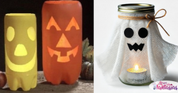 20 Enfeites de Halloween com Materiais Recicláveis Fáceis