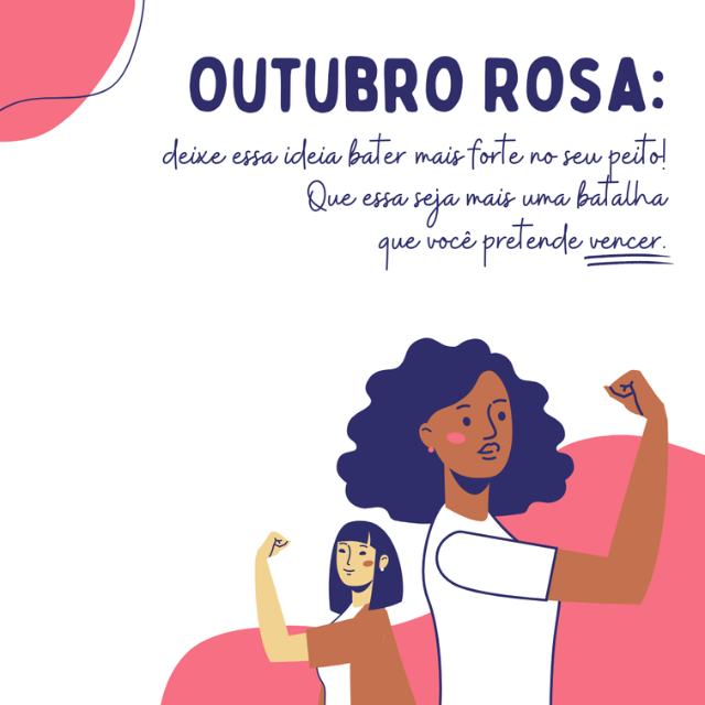 mensagem outubro rosa