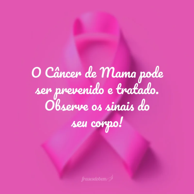 decoração outubro rosa frases